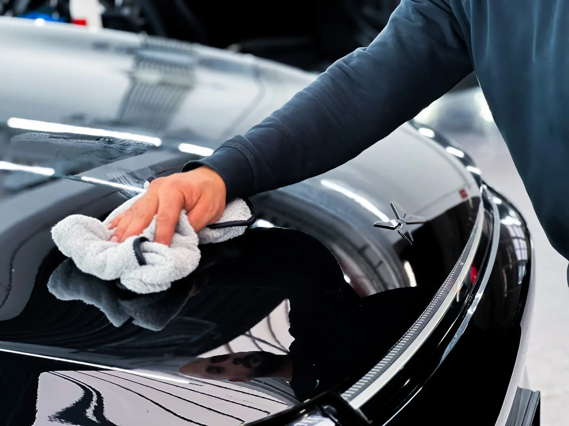 Autoreinigung Xpeng © Aleksander Stosic