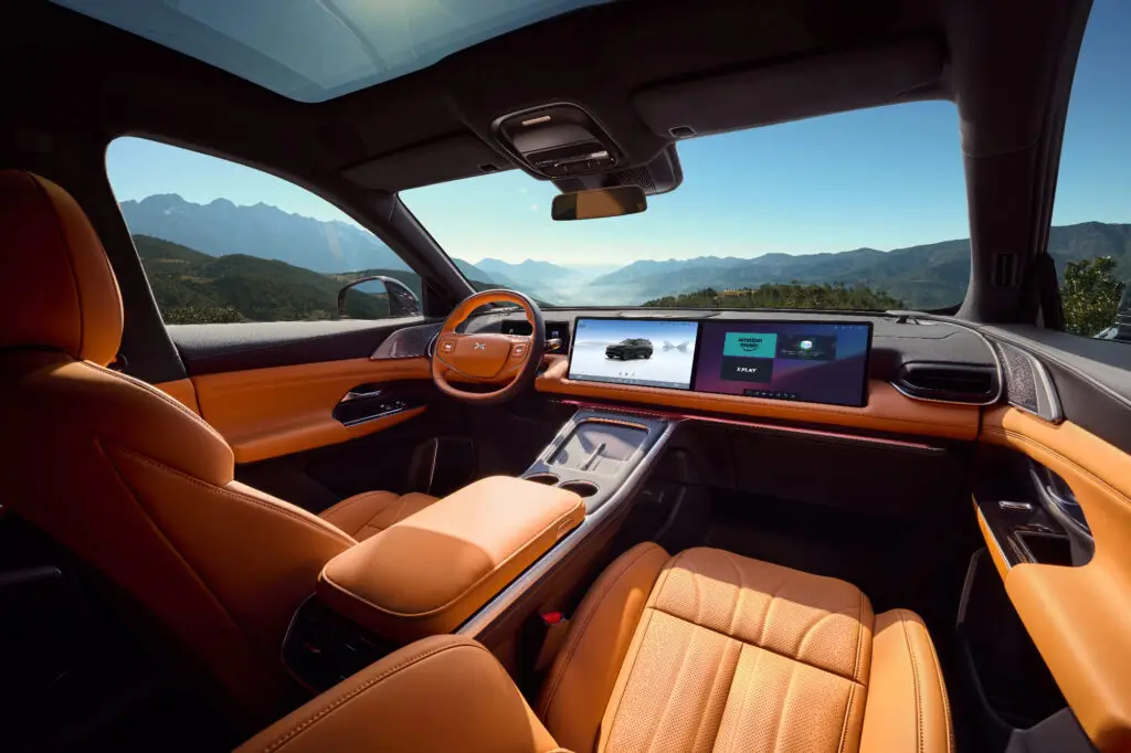 Interior des neuen G9 © XPENG