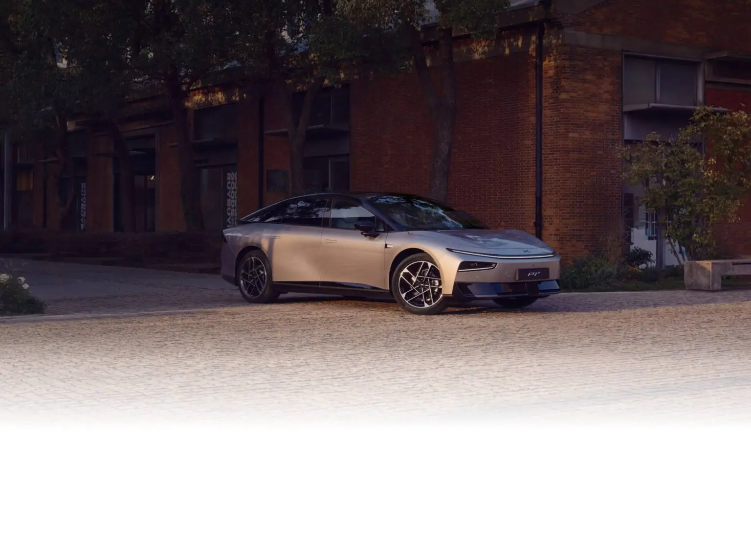 XPENG P7+ in der Motor-City in Wien Simmering